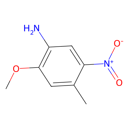 <em>2</em>-甲氧基-4-甲基-<em>5</em>-硝基苯胺，65740-55-8，97%