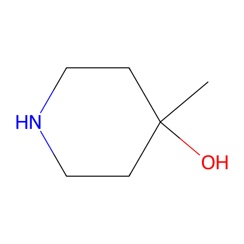 4-甲基哌啶-4-<em>醇</em>，3970-<em>68</em>-1，97%