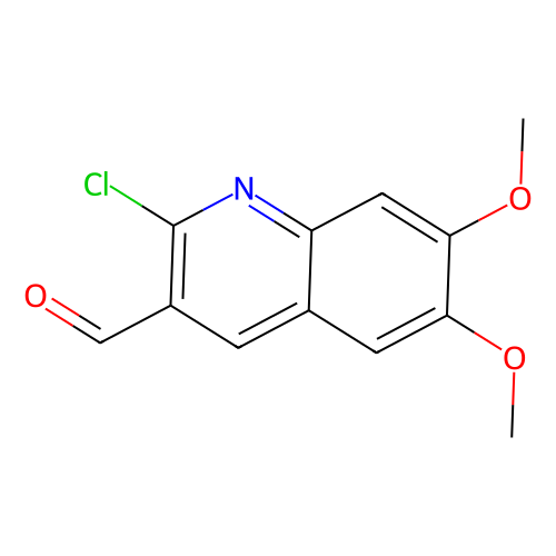 2-氯-6,7-二甲氧基<em>喹啉</em>-3-<em>甲醛</em>，68236-23-7，95%