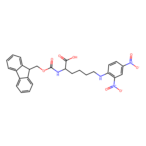 N-芴甲氧羰基-N'-2,4-<em>二硝基苯</em>基-L-赖氨酸，148083-64-1，98%