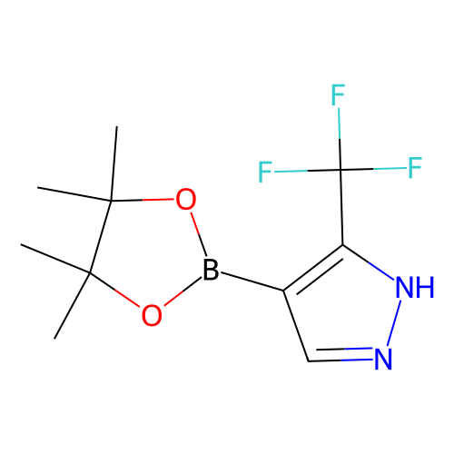 3-三氟甲基-1H-吡唑-<em>4</em>-硼酸频哪醇酯，1218790-40-9，97%