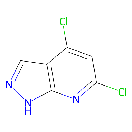 <em>4</em>,6-二氯-1H-<em>吡唑</em><em>并</em>[<em>3,4-b</em>]<em>吡啶</em>，2105905-46-0，98%