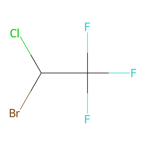 2-溴-2-<em>氯</em>-<em>1,1</em>,1-<em>三</em>氟乙烷，151-67-7，99%