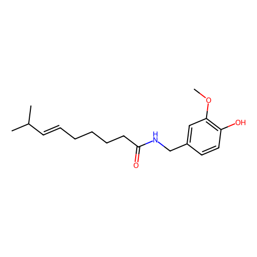天然辣椒碱，<em>404-86-4</em>，≥95%(HPLC)