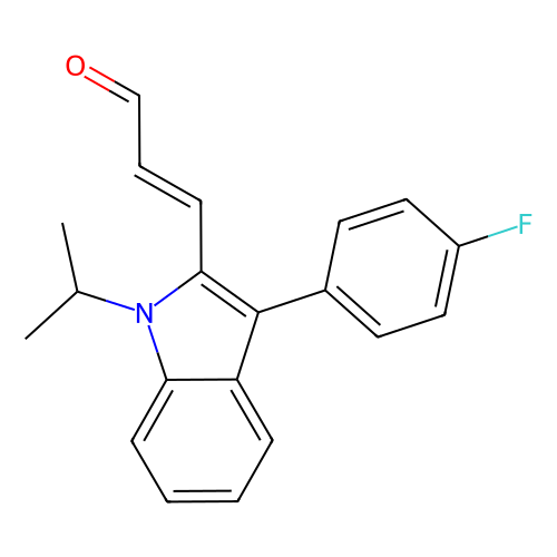 (E)-3-[3-(4-氟苯基)-1-异丙基吲哚-2-基]<em>丙烯醛</em>，93957-50-7，≥97.0%(HPLC)