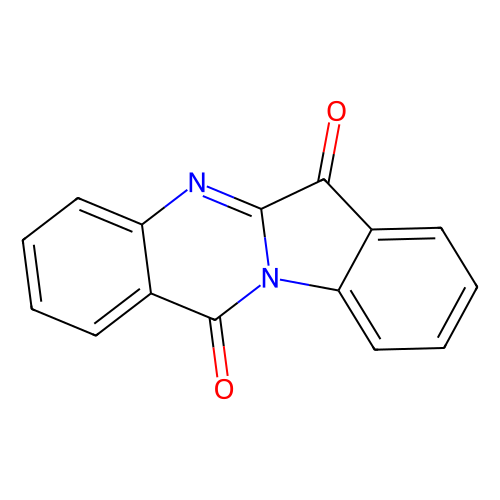 吲哚并[<em>2,1-b</em>]喹唑啉-<em>6</em>,12-二酮，13220-57-0，97%