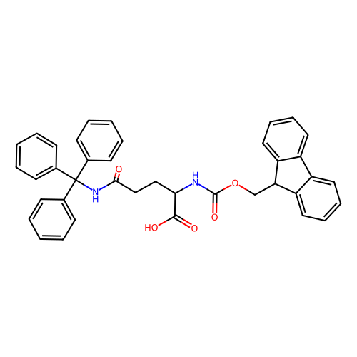 <em>Fmoc-N</em>-三苯<em>甲基</em>-L-谷氨酰胺，132327-80-1，95%