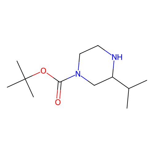 (S)-1-Boc-3-<em>异</em><em>丙基</em><em>哌嗪</em>，475272-54-9，95%