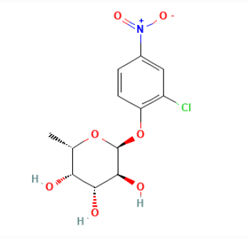 2-氯-<em>4</em>-硝基苯-alpha-<em>L</em>-岩藻糖苷，157843-41-9，98%