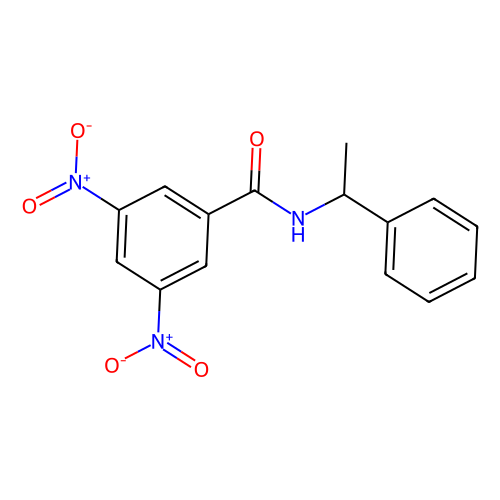 (R)-(-)-N-(<em>3</em>,5-二硝基苯<em>甲</em>酰)-α-<em>苯乙胺</em>，69632-32-2，98%