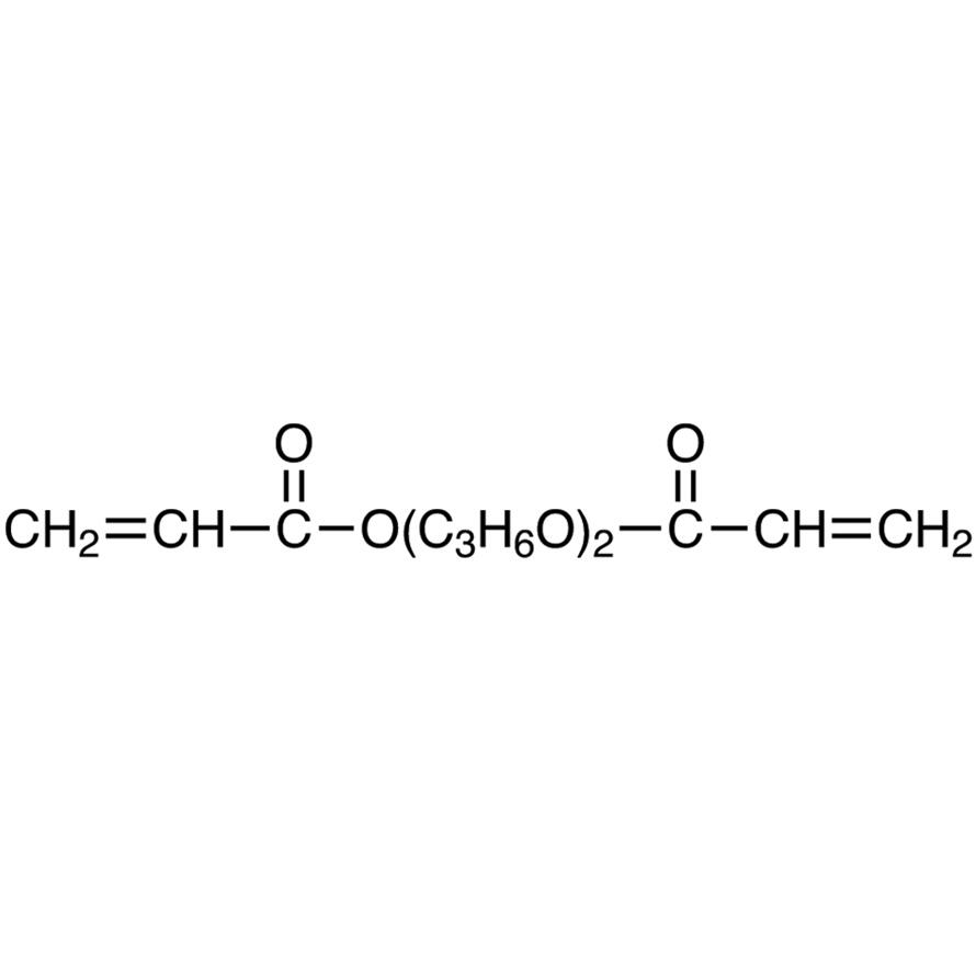 二丙二醇二<em>丙烯</em>酸酯 (<em>含</em><em>稳定剂</em><em>MEHQ</em>)，57472-68-<em>1</em>，>80.0%(GC)（total of isomer）