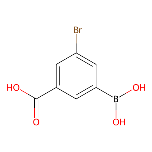 5-溴-3-羧基<em>苯</em><em>硼酸</em>(<em>含</em><em>数量</em><em>不等</em><em>的</em><em>酸酐</em>)，913835-73-1，98%