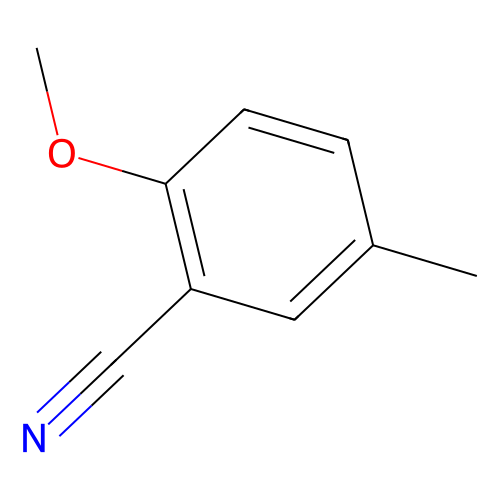 2-甲氧基-5-<em>甲基</em><em>苯</em><em>腈</em>，53078-70-9，97%