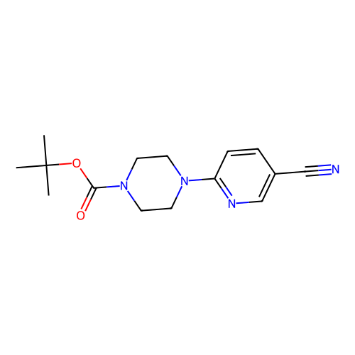5-<em>氰</em><em>基</em>-2-[<em>4</em>-丁氧基羰基（<em>哌嗪</em>子）]吡啶，683274-61-5，95%