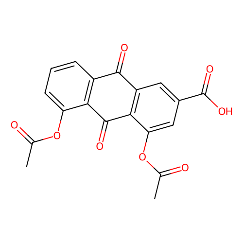 双醋瑞因，13739-<em>02</em>-1，≥95%（HPLC)