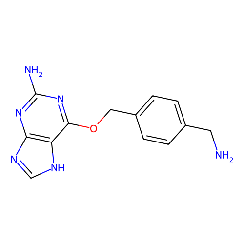 6-((<em>4</em>-(氨基甲基)苄基)氧基)-7H-嘌呤-2-胺，674799-96-3，97%
