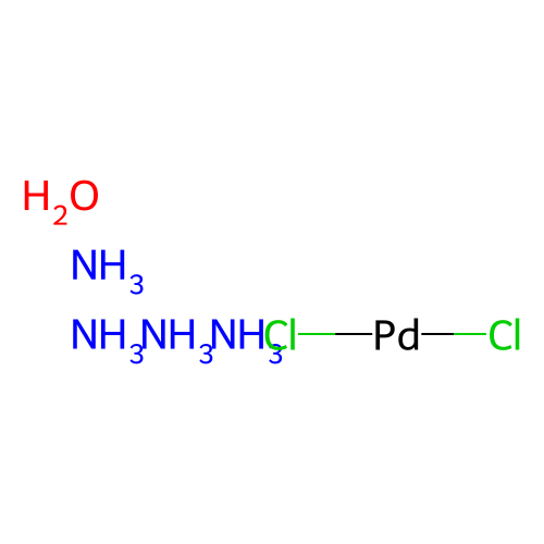 二<em>氯</em>四氨钯 <em>一水合物</em>，13933-31-8，Pd ≥39.2%