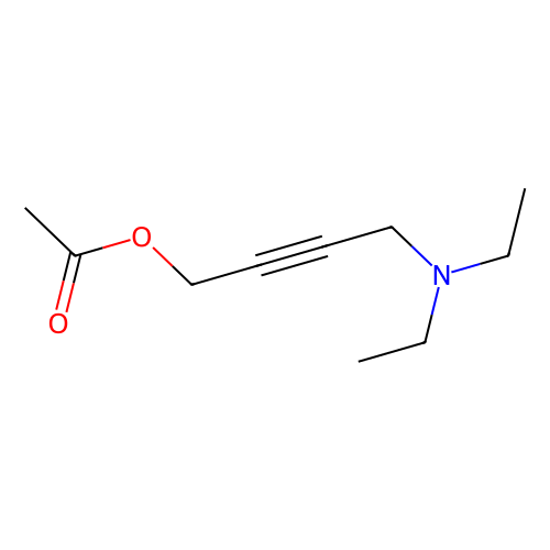 1-乙酸基-4-二乙胺基-<em>2</em>-<em>丁炔</em>，22396-77-6，98%