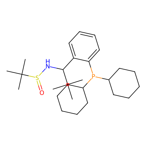 [S(R)]-N-[(1S)-[2-(二<em>环</em>己基膦)苯基]-2,2-二甲<em>丙基</em>]-2-叔丁基亚<em>磺</em><em>酰胺</em>，2565792-30-3，≥95%
