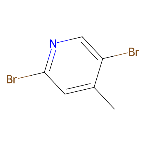 <em>2</em>,5-二溴-<em>4</em>-甲基吡啶，3430-26-0，97%