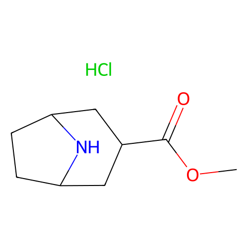 8-氮杂双<em>环</em>[3.2.1]<em>辛烷</em>-3-羧酸甲酯盐酸盐，179022-43-6，97%