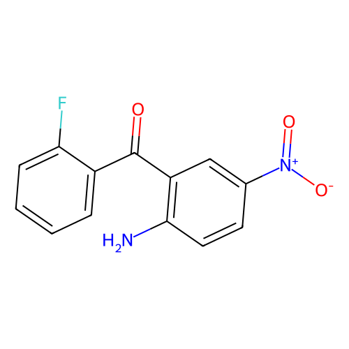 <em>2</em>-氨基-<em>5</em>-硝基-<em>2</em>''-氟二苯甲酮，344-80-9，98%