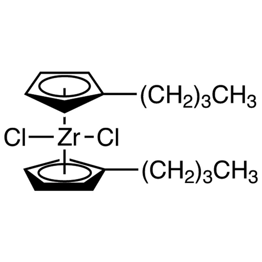 1,1'-二丁基二茂二<em>氯化</em><em>锆</em>，73364-10-0，>98.0%(T)