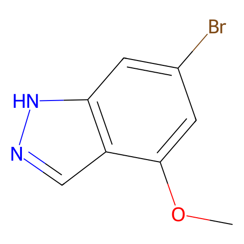 6-溴-4-甲氧基-1<em>H</em>-吲唑，885519-<em>21</em>-1，97%