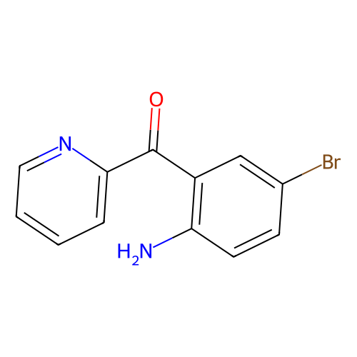 <em>2</em>-(<em>2</em>-氨基-5-溴-<em>苯甲酰基</em>)吡啶，1563-56-0，98%