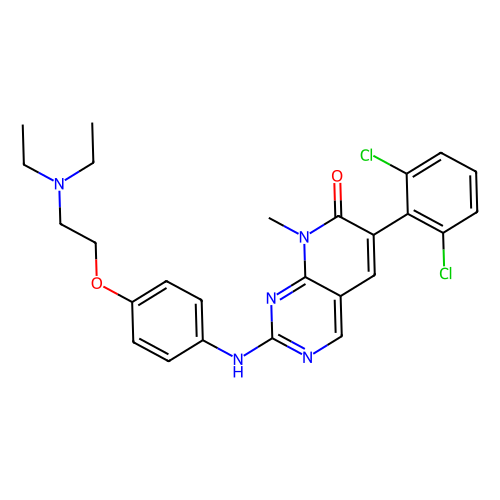 <em>PD0166285</em>,Wee1 / Myt1 激酶抑制剂，185039-89-8，≥99%