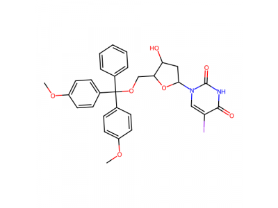 2'-脱氧-5'-O-DMT-5-碘尿苷，104375-88-4，95%
