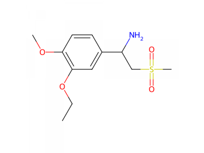 1-(3-乙氧基-4-甲氧基苯基)-2-(甲磺酰基)乙胺，253168-94-4，98%