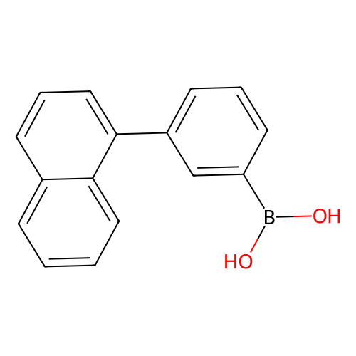 3-（<em>萘</em>-1-<em>基</em>）苯基硼酸 (含不同量的酸酐)，881913-20-<em>8</em>，>97%