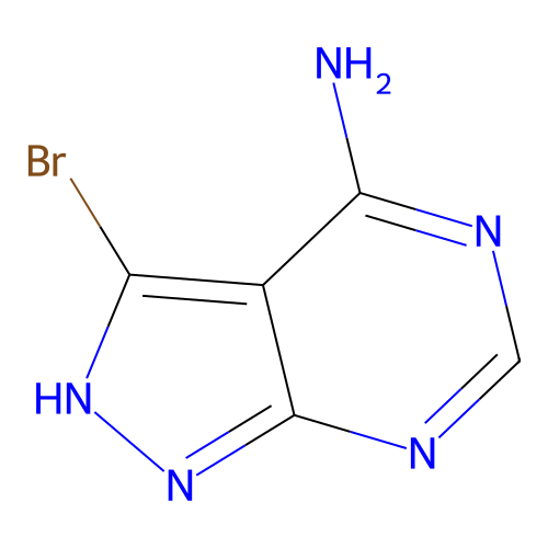 <em>3</em>-溴-<em>1</em>H-吡唑并[<em>3,4-d</em>]嘧啶-<em>4</em>-胺，83255-86-<em>1</em>，>97.0%(HPLC）