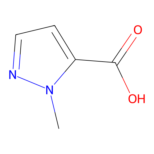 <em>1</em>-甲基<em>吡唑</em>-5-甲酸，16034-46-<em>1</em>，≥97.0%