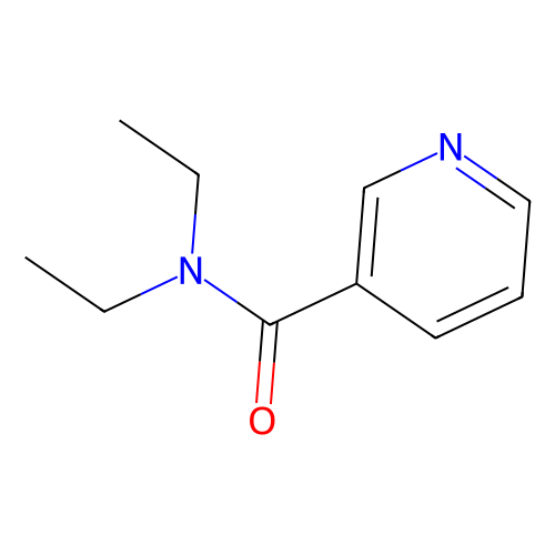 N,N-二乙基烟酰胺，<em>59-26-7，10mM</em> in <em>DMSO</em>