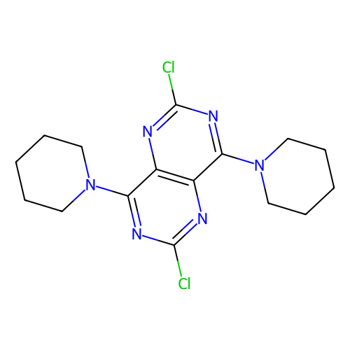 <em>2</em>,6-二<em>氯</em>-4,8-二哌啶<em>基</em>-<em>嘧啶</em>[<em>5</em>,4-d]<em>嘧啶</em>，7139-02-8，98%