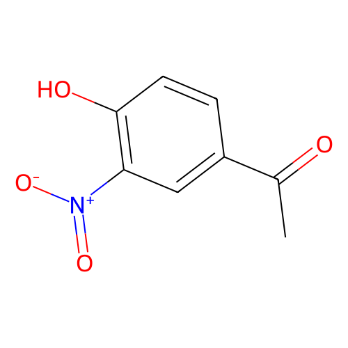4′-羟基-3′-<em>硝基苯乙酮</em>，6322-56-1，≥98.0%(GC)
