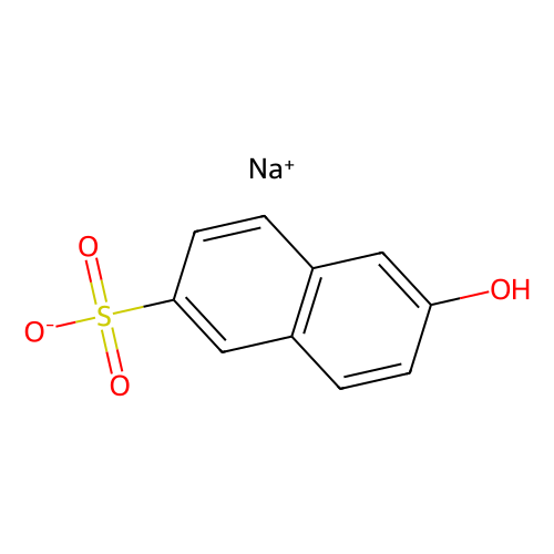 2-萘酚-6-<em>磺酸钠</em><em>水合物</em>，135-76-2，>97.0%(HPLC)
