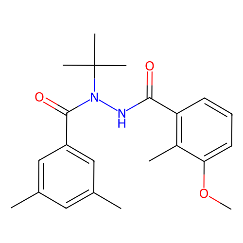 乙腈中甲氧虫酰肼溶液，161050-58-4，100μg/mL in <em>Acetonitrile</em>，不确定度3%