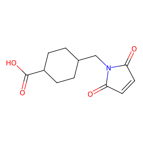 反-4-(<em>N</em>-马来酰亚胺基甲基)<em>环己烷</em>-1-甲酸，69907-67-1，98%
