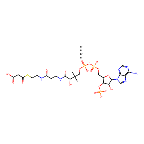 丙二酰<em>辅酶</em>A四锂盐，116928-84-8，≥90%