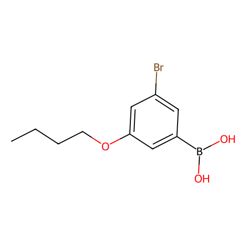 3-溴-5-丁氧基苯硼酸(含不定量的酸酐)，1072951-84-8，95