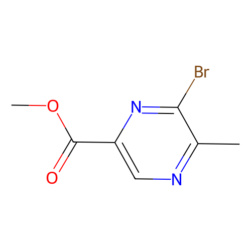 <em>6</em>-溴-<em>5</em>-甲基吡嗪-<em>2</em>-甲酸甲酯，1166827-91-3，97%