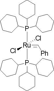 二(<em>三环己基</em><em>膦</em>)<em>亚</em>苄基二氯化钌，172222-30-9，Ru 12.3%