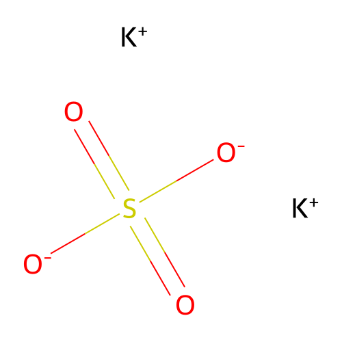 硫酸钾中钾成分分析标准物质，7778-80-5，<em>基体</em>:硫酸钾