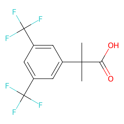 2-(3,5-双-<em>三</em>氟甲基-苯基)-2-甲基丙酸，289686-<em>70</em>-0，97%