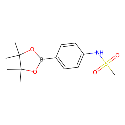 4-甲烷磺酰氨基苯基硼酸<em>频</em>哪<em>醇</em>酯，616880-14-9，97%