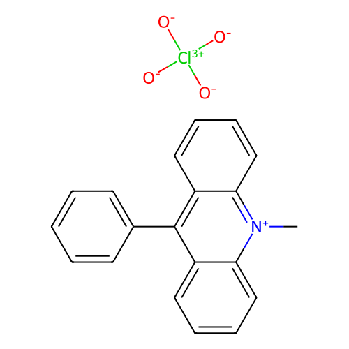 10-甲基-<em>9</em>-苯基<em>吖啶</em>高氯酸盐，36519-61-6，>98.0%(HPLC)(N)