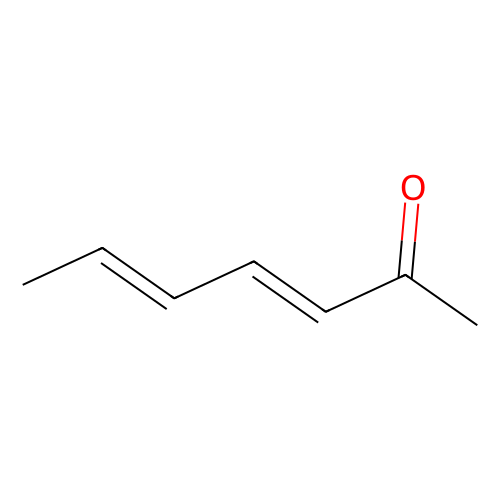 2,4-庚二烯-6-酮(含稳定剂<em>HQ</em>)，3916-64-1，95%，异构体混合物